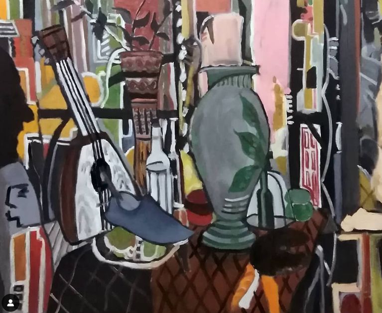 Studio with Vase